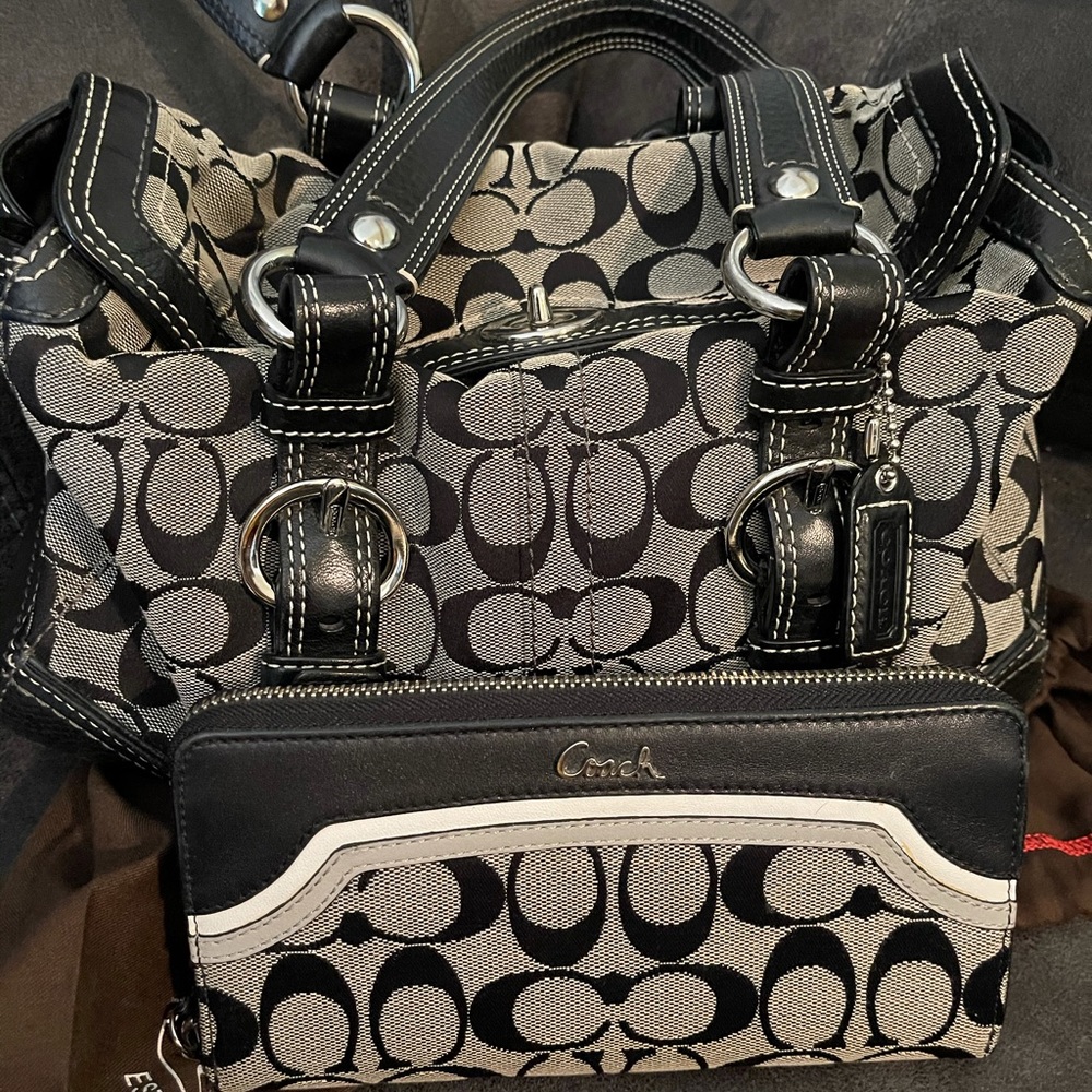 Coach Purse and Wallet
